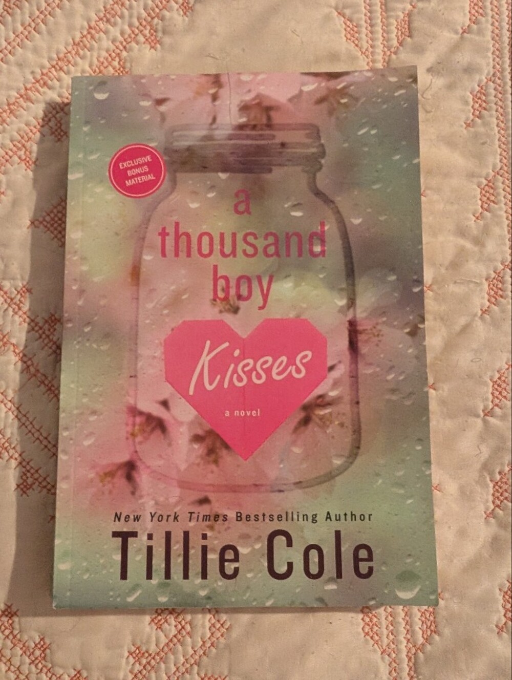 A Thousand Boy Kisses Paperback Book By Tillie Cole